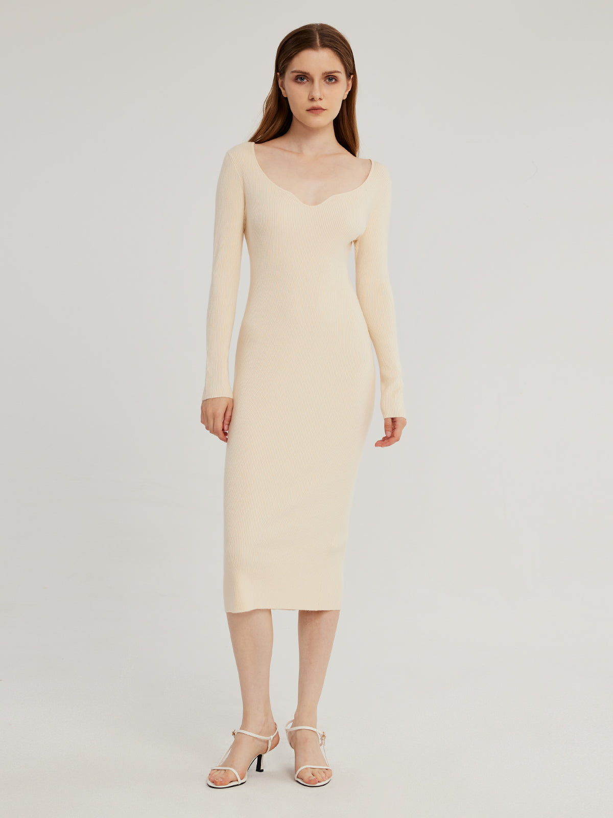 Vestido de Manga Longa