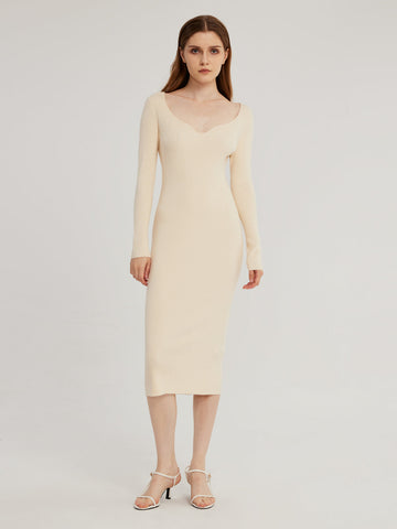 Vestido de Manga Longa