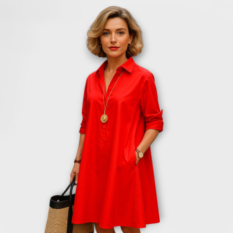 Beatriz - Vestido de camisa moderno