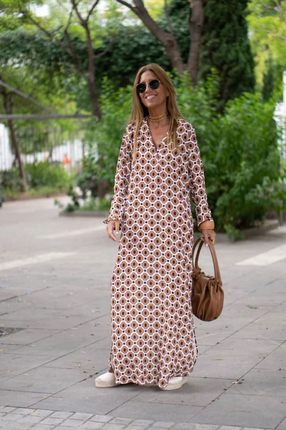 Beatriz | Vestido Elegante com Estampado