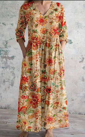 Ângela | Vestido Vintage de Verão