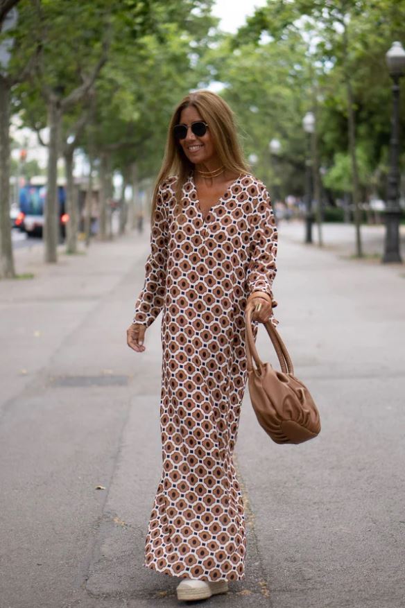 Beatriz | Vestido Elegante com Estampado