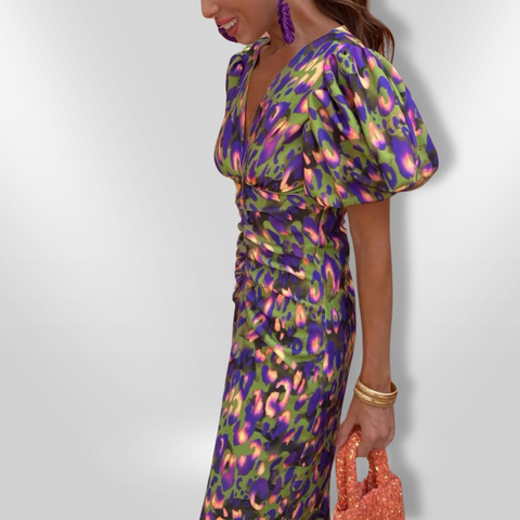 Amalia | Vestido Vibrante