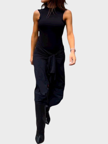 Aria - Vestido comprido sem mangas