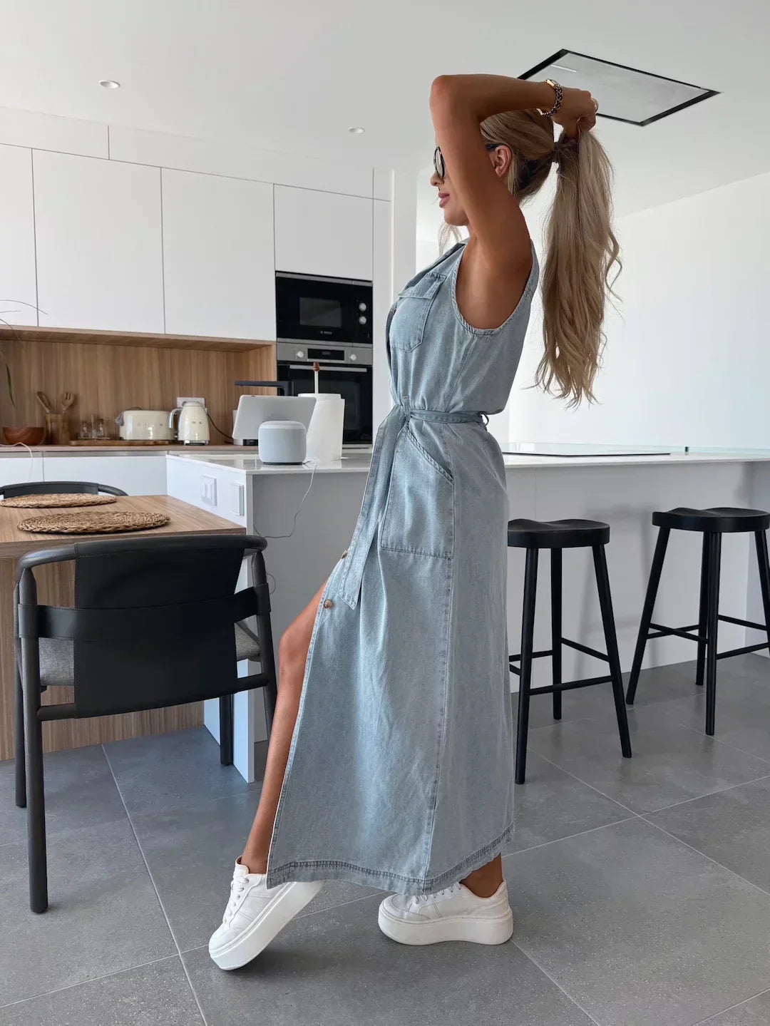 Filipa | Vestido de Ganga