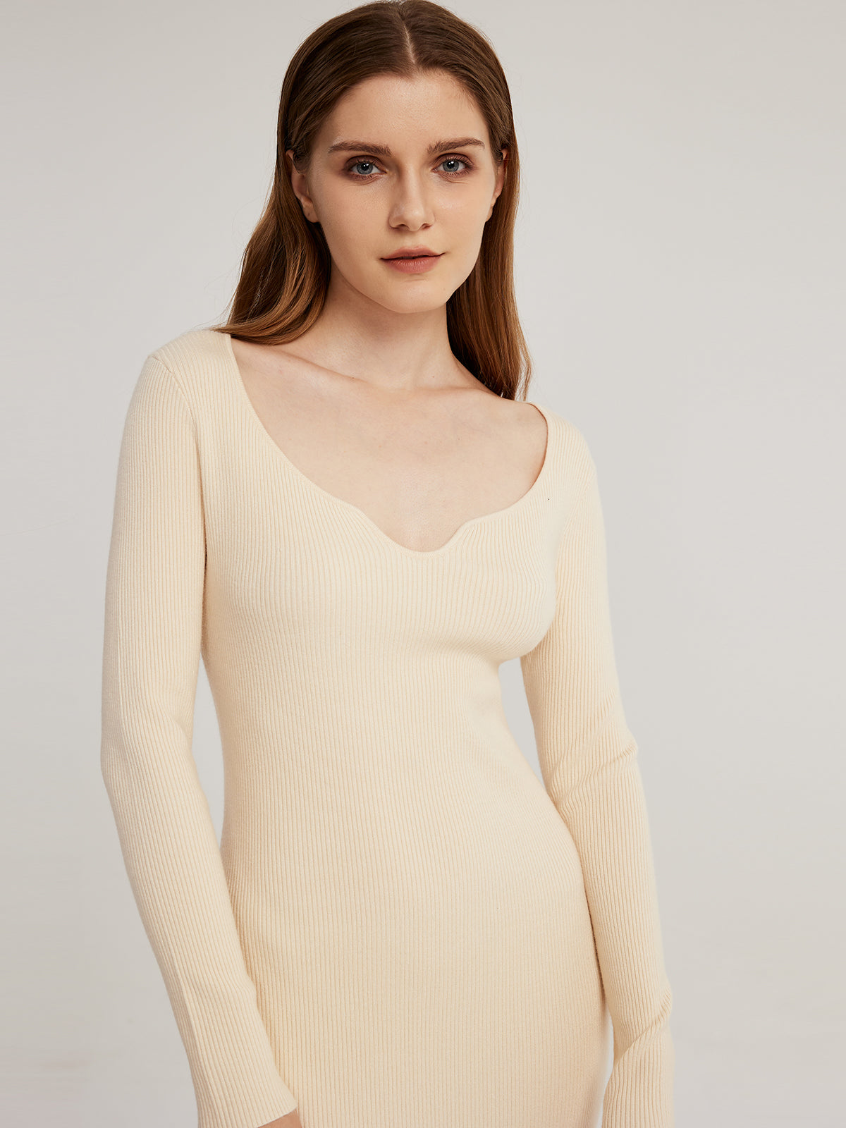 Vestido de Manga Longa