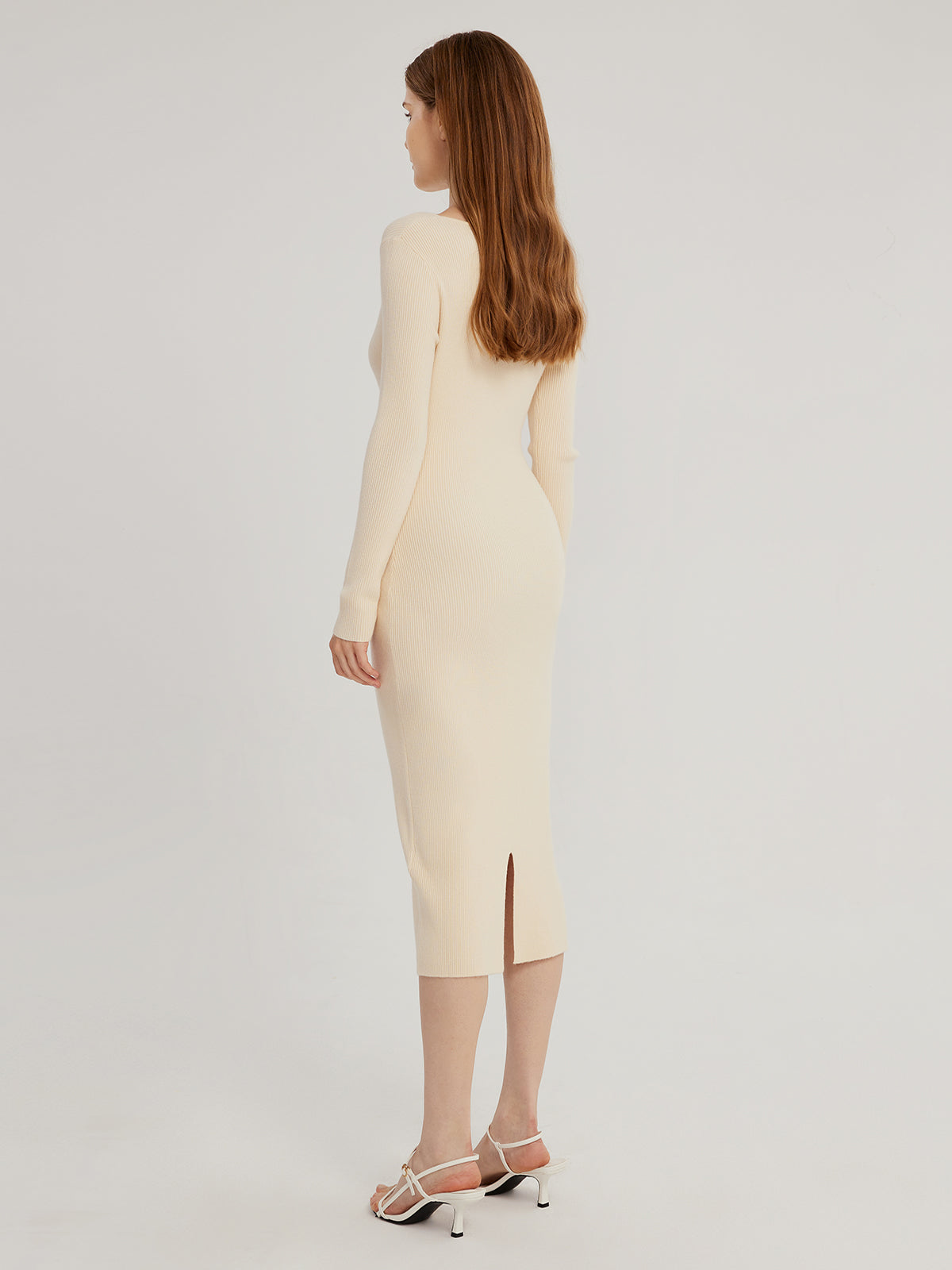 Vestido de Manga Longa