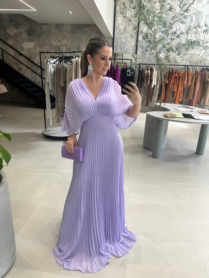 Sofia | Vestido Franzido Sofisticado