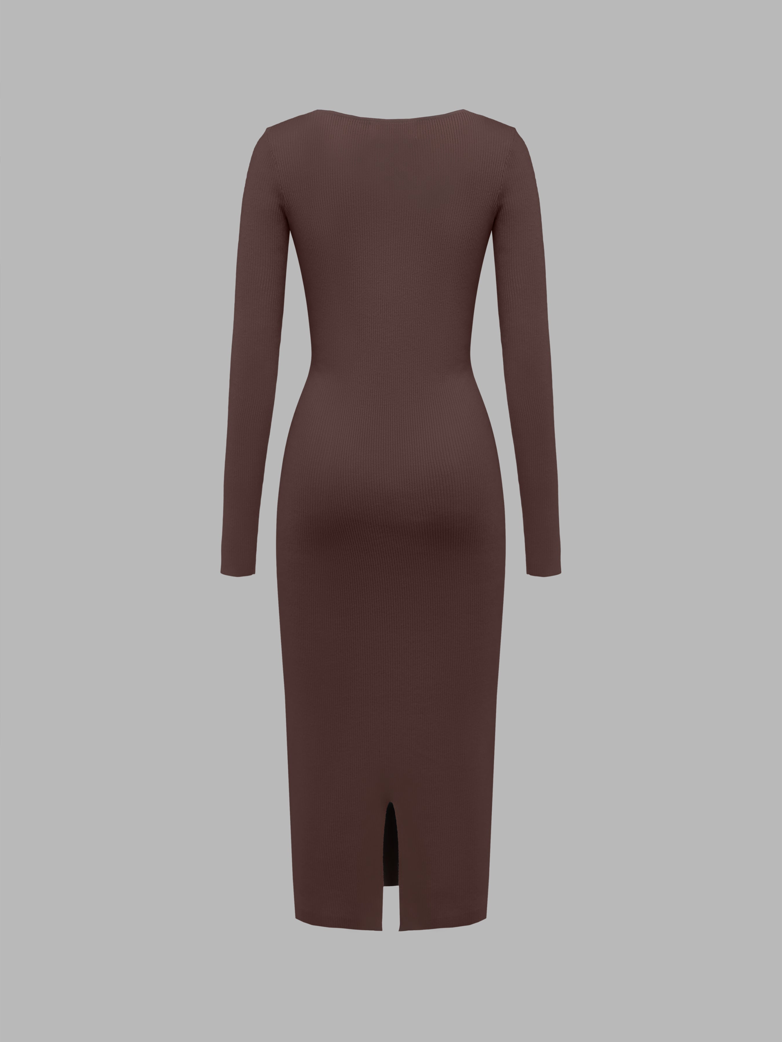 Vestido de Manga Longa