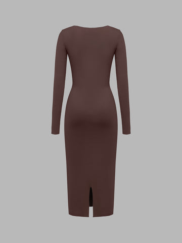 Vestido de Manga Longa