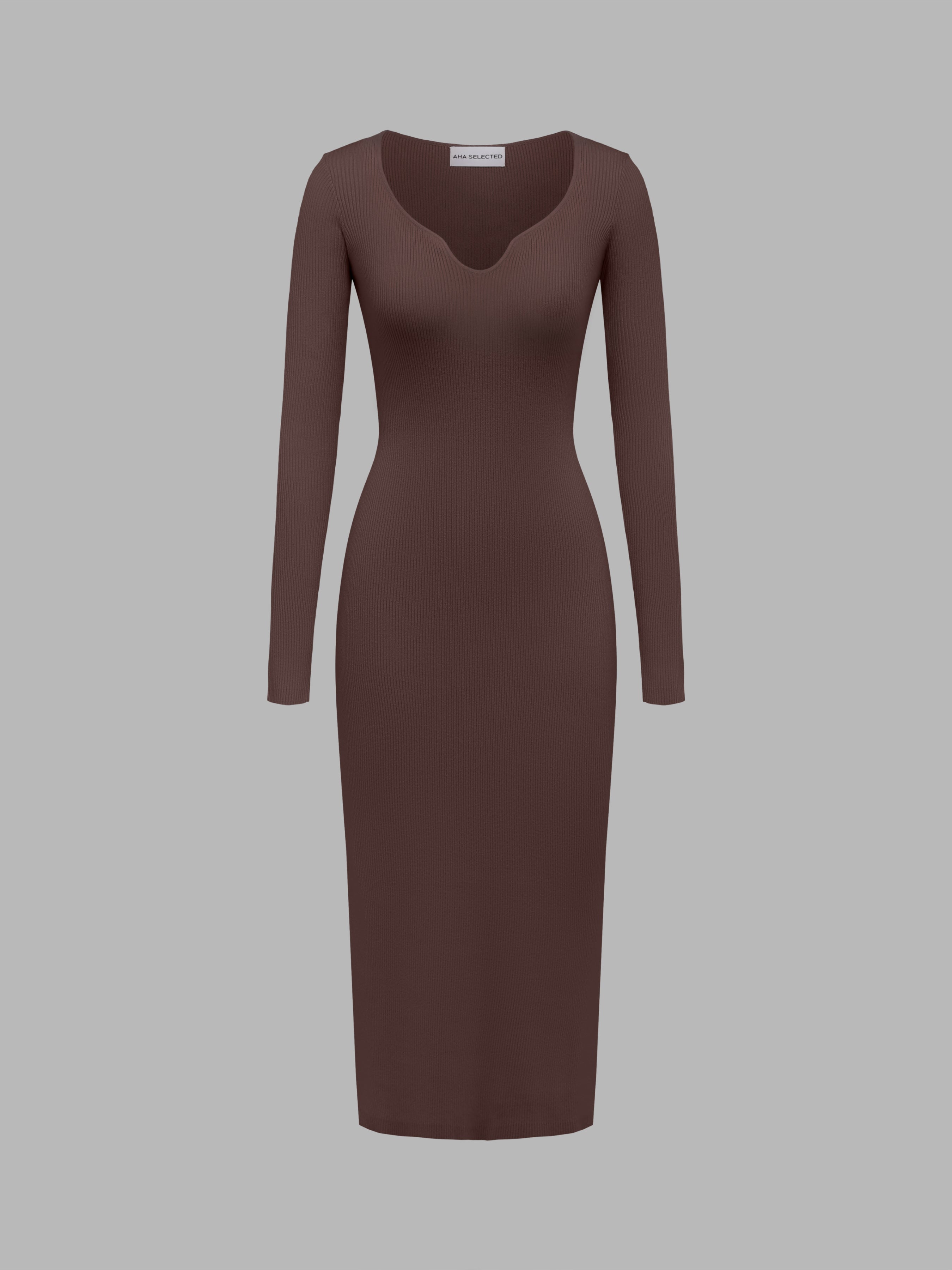 Vestido de Manga Longa