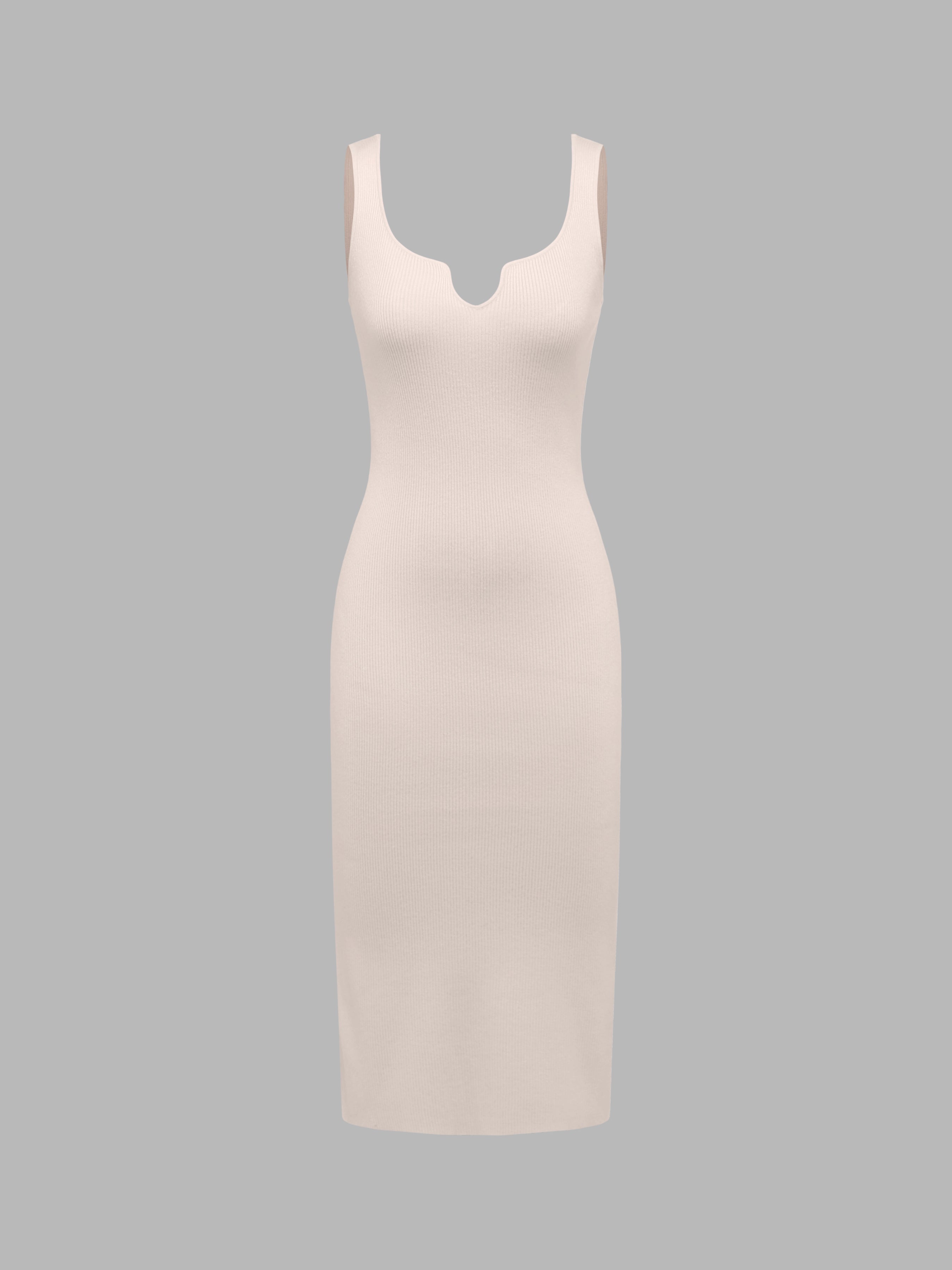 Vestido com Decote em V