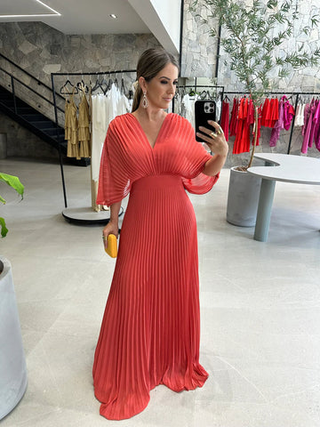 Sofia | Vestido Franzido Sofisticado