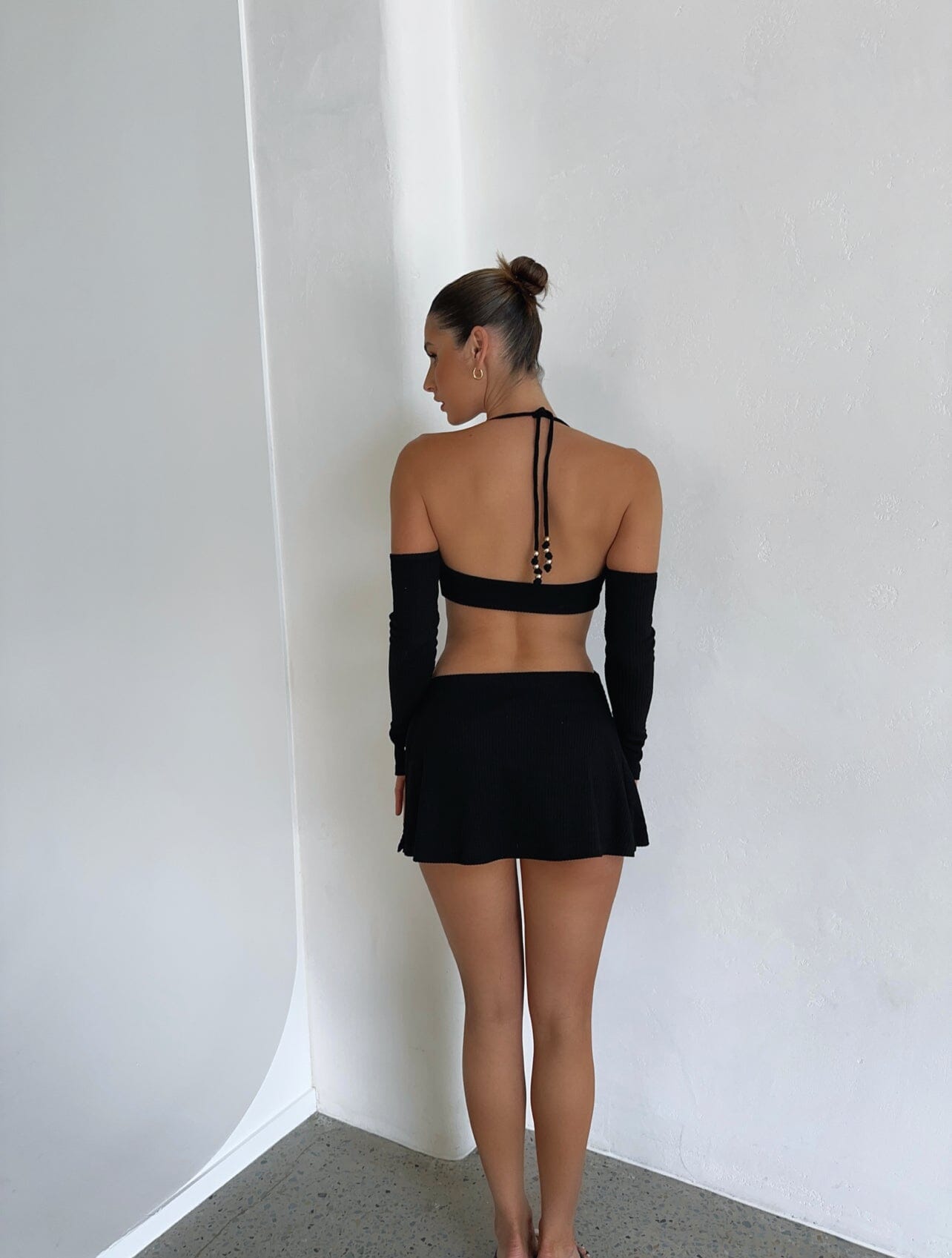 SADIE MINI DRESS BLACK - OUTCAST EXCLUSIVES
