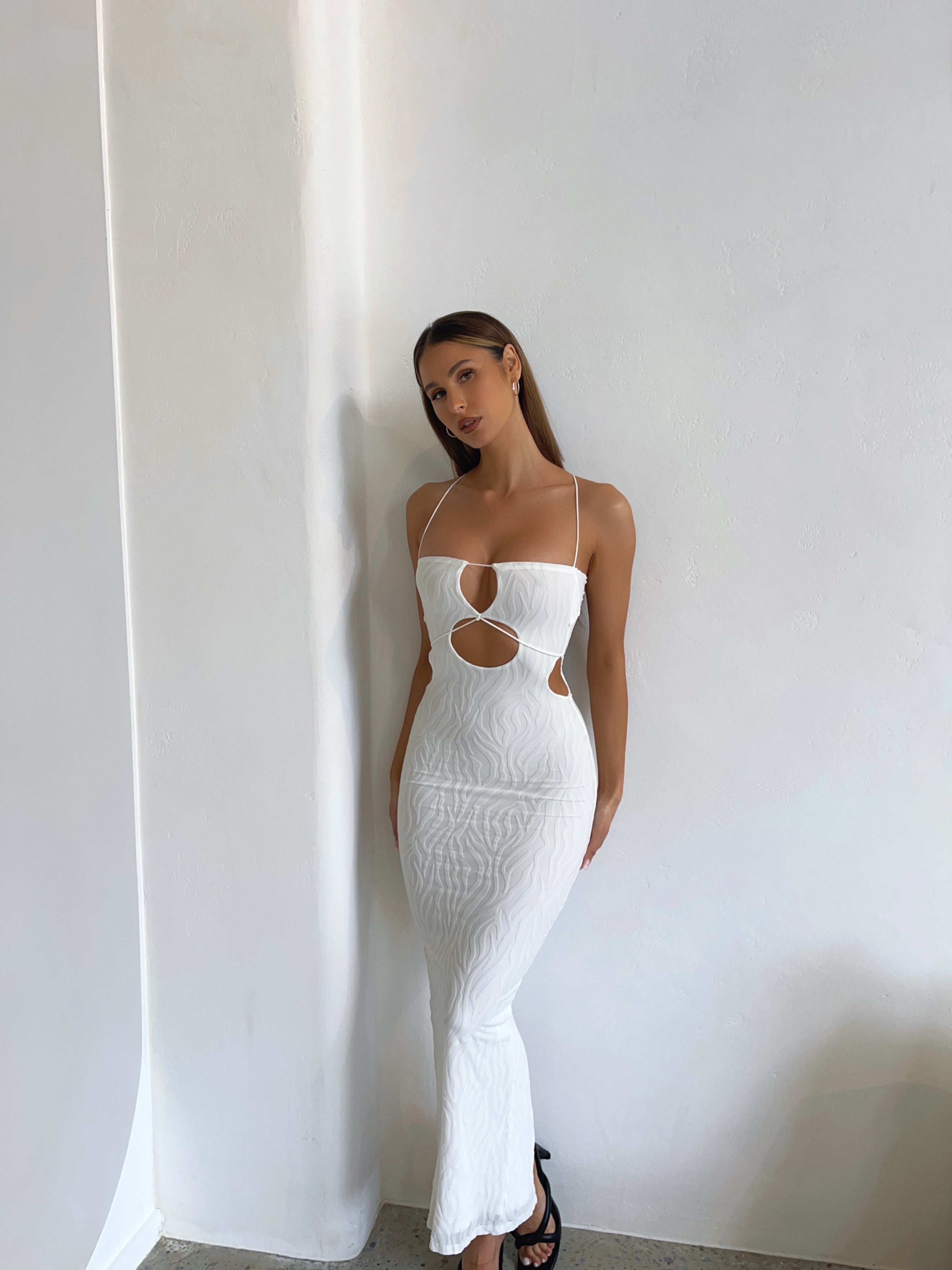 VENICE MAXI DRESS WHITE
