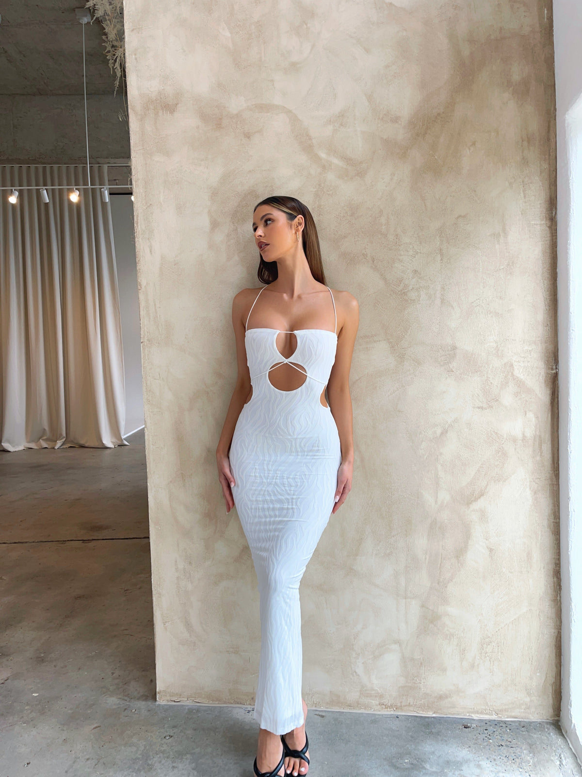 VENICE MAXI DRESS WHITE