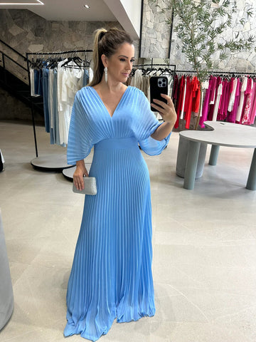 Sofia | Vestido Franzido Sofisticado
