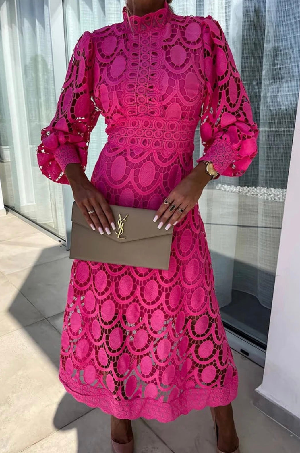 Raquel | Vestido Elegante de Renda