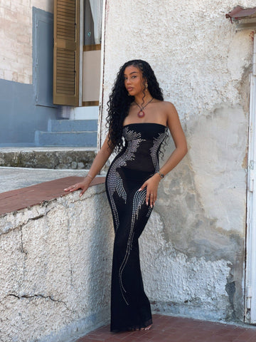 KATHIE MAXI DRESS BLACK