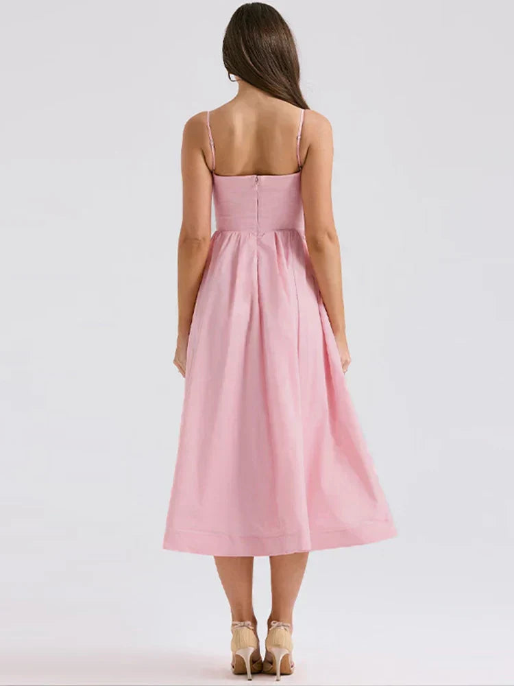 Juliana - Vestido de Alças Finas