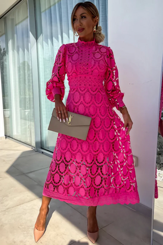 Raquel | Vestido Elegante de Renda