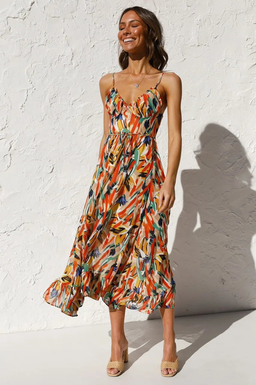 Serena - Vestido Estampado