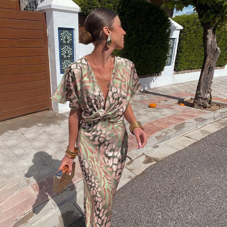 Célia – Vestido Maxi em Veludo