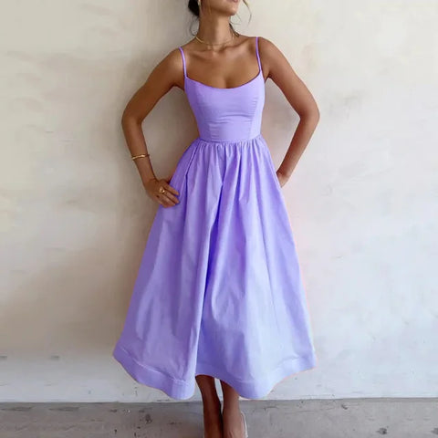 Juliana - Vestido de Alças Finas