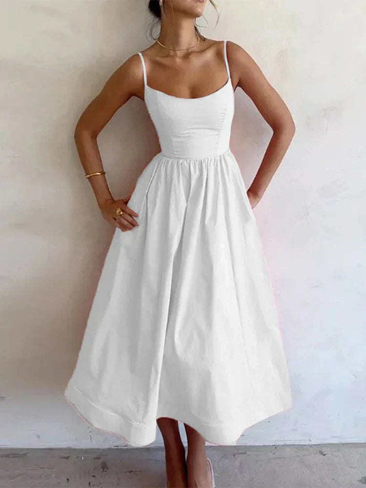 Juliana - Vestido de Alças Finas