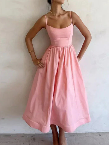 Juliana - Vestido de Alças Finas