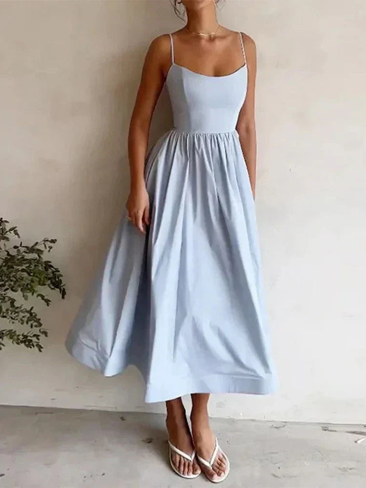 Juliana - Vestido de Alças Finas