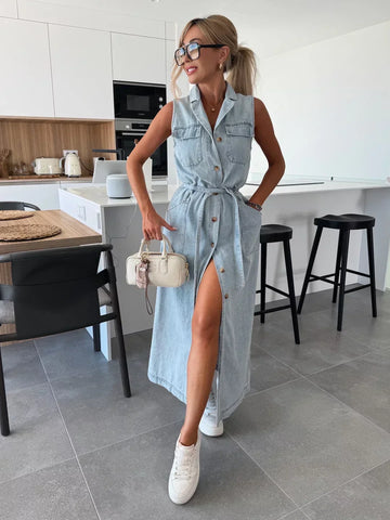 Filipa | Vestido de Ganga