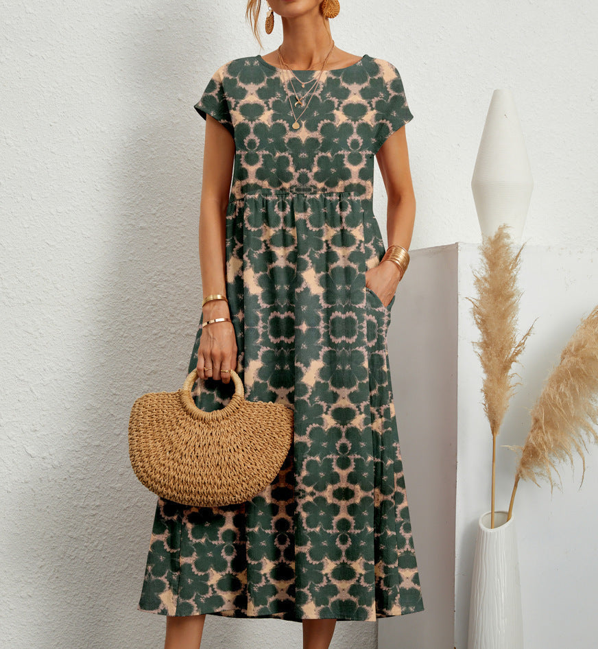 Roxana – Vestido Floral Elegante