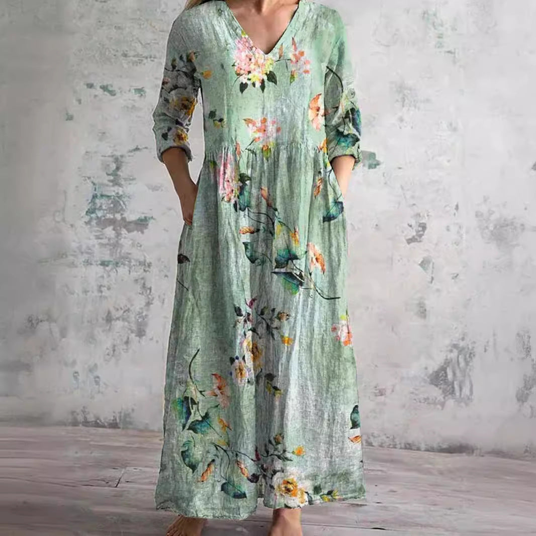 Ângela | Vestido Vintage de Verão