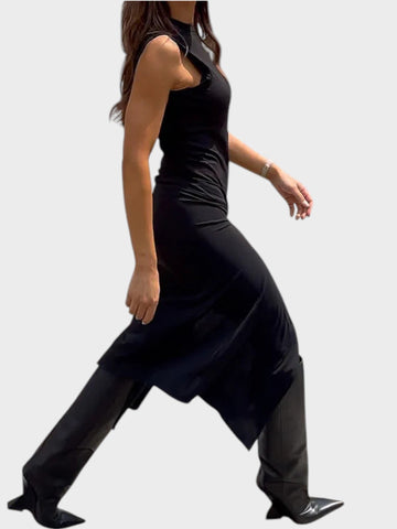 Aria - Vestido comprido sem mangas