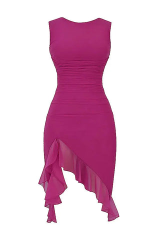 Carlota | Vestido Midi com Folhos