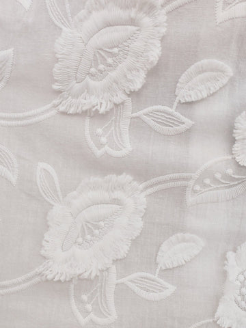 Celeste - Vestido Bordado Floral