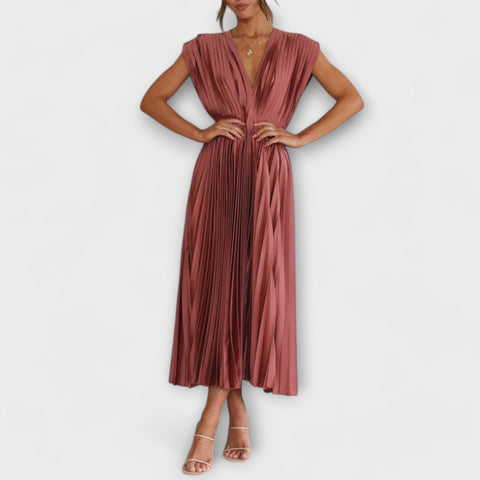 Luana - Vestido com Decote em V