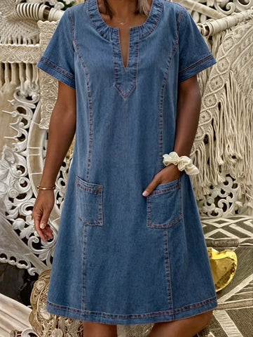 Mara | Vestido de Ganga Suave