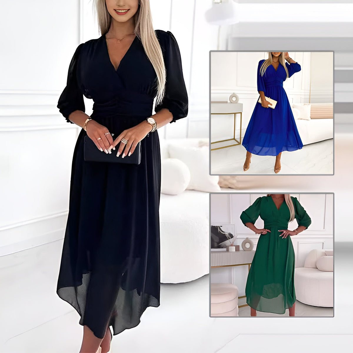 Isabela | Vestido de Seda Leve