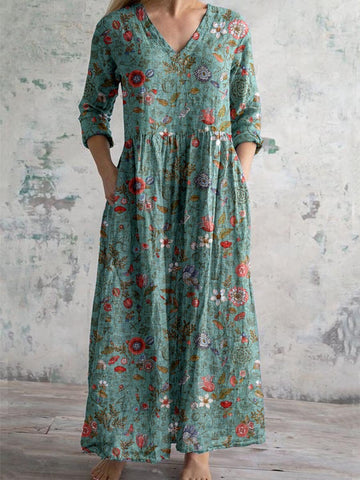 Ângela | Vestido Vintage de Verão