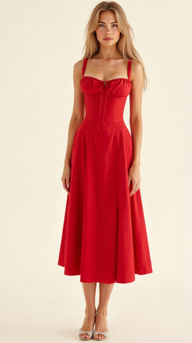 Diana – Vestido Cintado