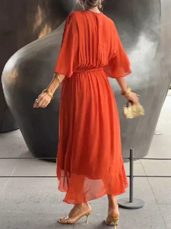 Monica™ | Vestido com Decote em V