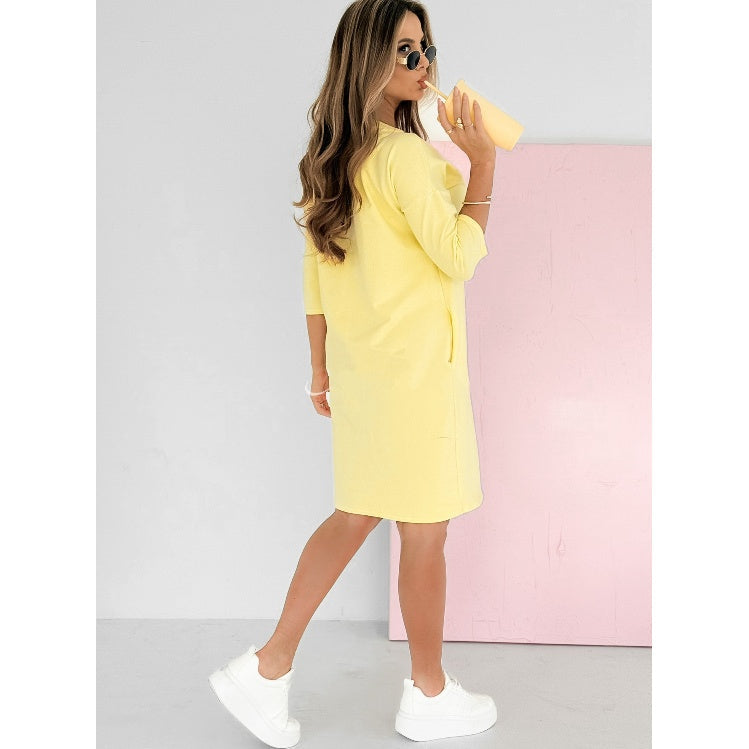 Lia - Vestido com Mangas 3/4