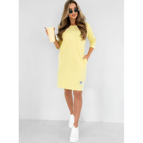Lia - Vestido com Mangas 3/4