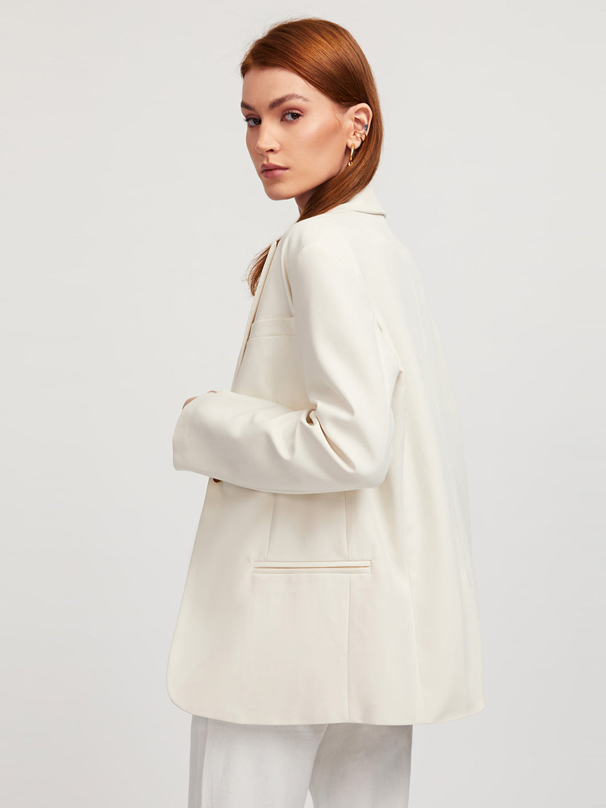 Blazer Chic com Recortes