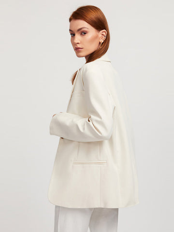 Blazer Chic com Recortes
