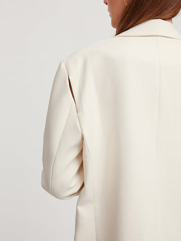Blazer Chic com Recortes